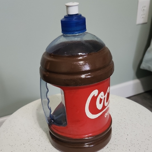 Coca-Cola Red and Brown Syrup Dispenser - Picture 2 of 4
